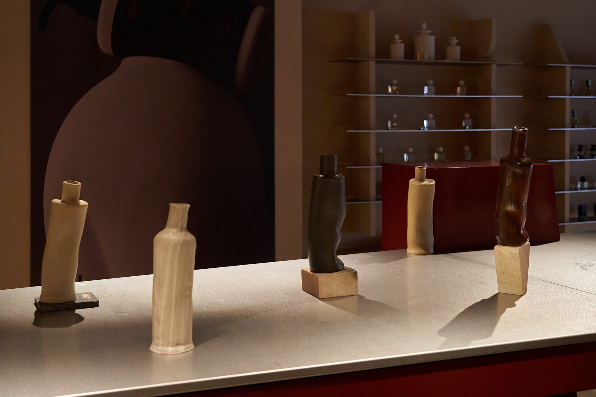 草間彌生藝術展區。