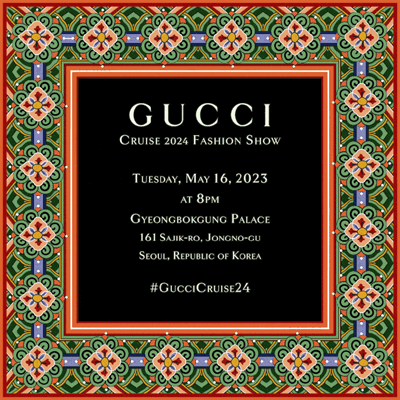 韓國景福宮再現風華|GUCCI 2024早春系列發表直播