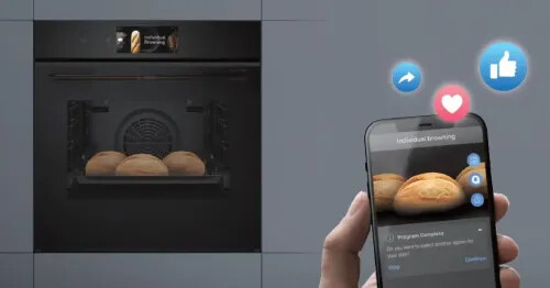 美食 Vlog 新寵！AI 智慧廚電 BOSCH 全新 8 系列極緻黑智慧烤箱、蒸烤爐