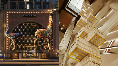 文化、美食與藝術的魔幻新地標 —— Louis Vuitton 紐約57街臨時旗艦店歡度佳節氛圍