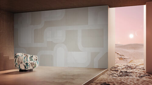 自然和幾何的宏觀啟發 —— LondonArt Exclusive Wallpaper 2024