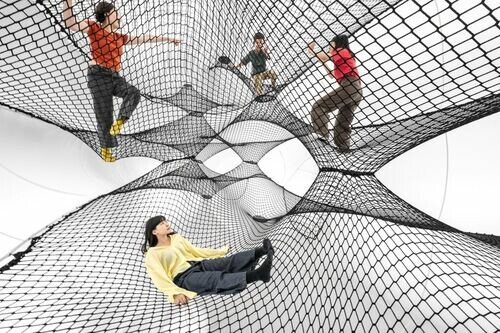 在繩網與結構間呼吸 —— 奧地利設計團隊 Numen / For Use 首度登台展演《Net & String Taichung》沉浸式空間裝置