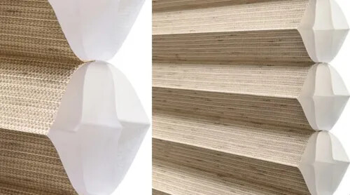 風琴簾的背面為何都是白色的？