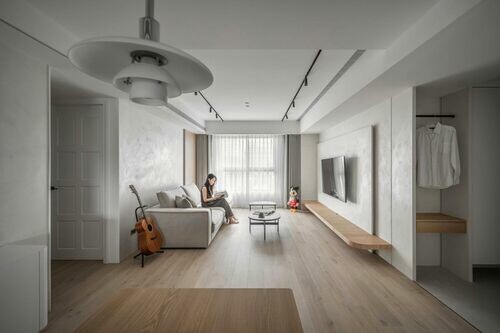 在澄澈之境安放生活的溫度＼以「白」駐守的悠然棲所